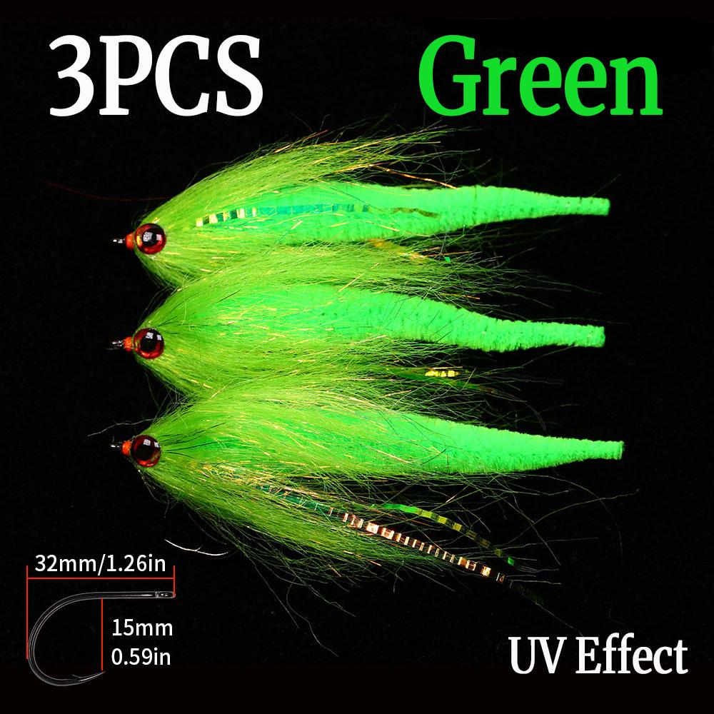 

3/6 шт. 3/0 Mangum s Dragon Tail Fly Fishing Streamer Muskie Bass Fishing Lure Pike Fly Lintwater Baitfish Trolling Bait Flies жёлтый