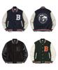 Born Champs [3 Colors] Chmps Globe Logo Varsity Jacket B22Ft13