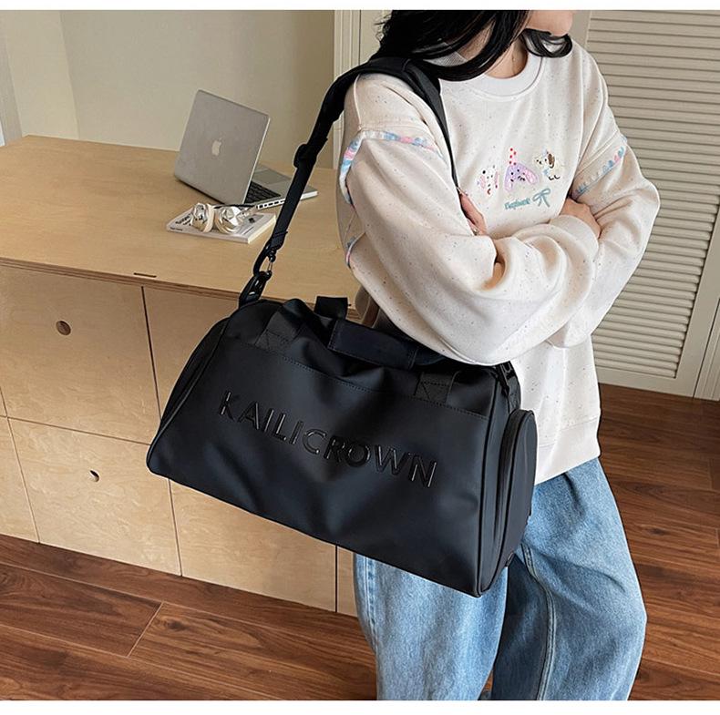 Unisex Sports Fitness Travel Bag 2025 - Large Capacity, Dry/Wet Separation, Short Trip