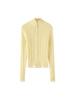 NSSF Women's V-Neck High Waist Cable Knit Cardigan - European & American Autumn/Winter Style