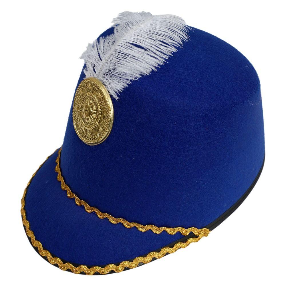 Dress Up Marching Band Hat Sun Protection Drum Major Hat Uniform Hat  Cosplay Carnival