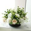Nordic Modern Faux Flower Bouquet for Indoor Living Room or Dining Table Decor