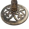 VidaXL Vogelbad mit Springbrunnen Bronzen 50×91 cm Kunststoff