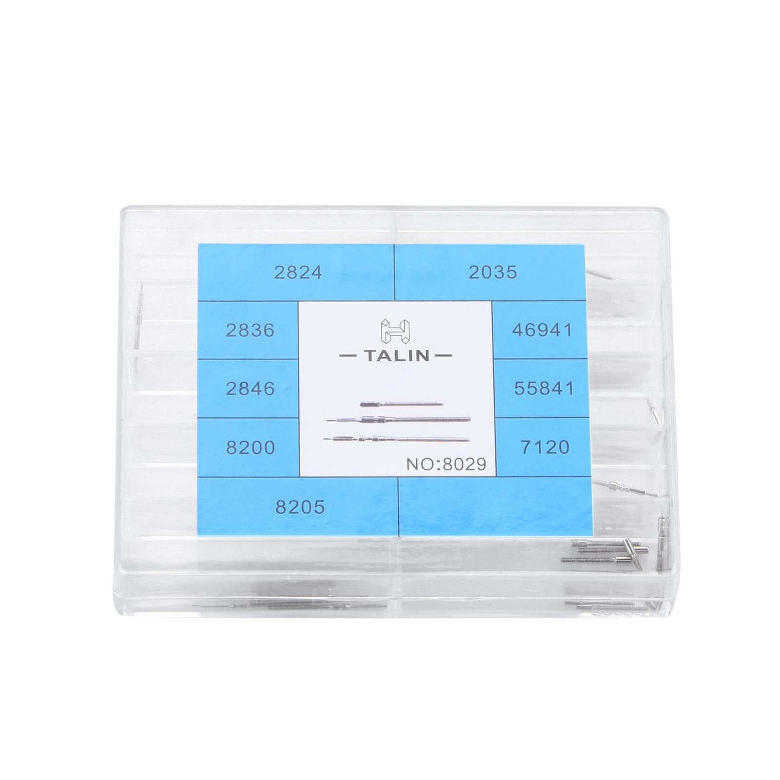 

1 Box Watch Winding Stem Extender Stainless Steel Watch Stem 9 Different Size Repair Part For Watchmaker Watch Accessories United States