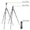 Vitec Manfrotto Befree Advanced Aluminum Black L Tripod Kit 8kg Load 151cm Full 40cm Folded Head 4-Section MKBFRLA4BK-BH, Capacity, Height, Length,