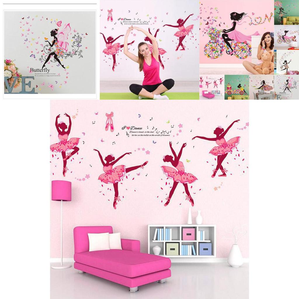 Premium Quality Cute Diy Girl Art Wall Decals For Home Decor With Timeless Design