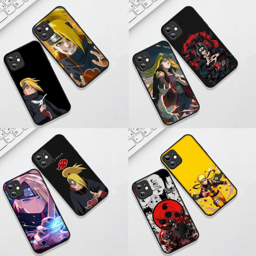 Akatsuki Deidara Narutos Itachi Uchiha Phone Case for Xiaomi Redmi Note 12 11 10 A3 Pro 10A 10C 12C Note12 5G 4G Cover