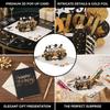 New 3D Happy Birthday Card Four-Layer Birthday Cake Foldable Gift Card Best Wishes Pop Up Mother's Day card Birthday Party