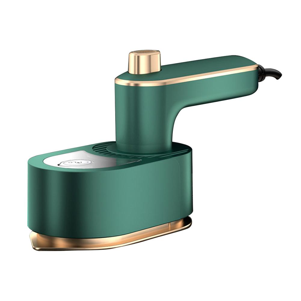 

Ручной утюг с влажным и сухим паром, 50 мл, резервуар для воды, складная портативная гладильная машина, быстрый нагрев для одежды, ткани, морщин us зелёный