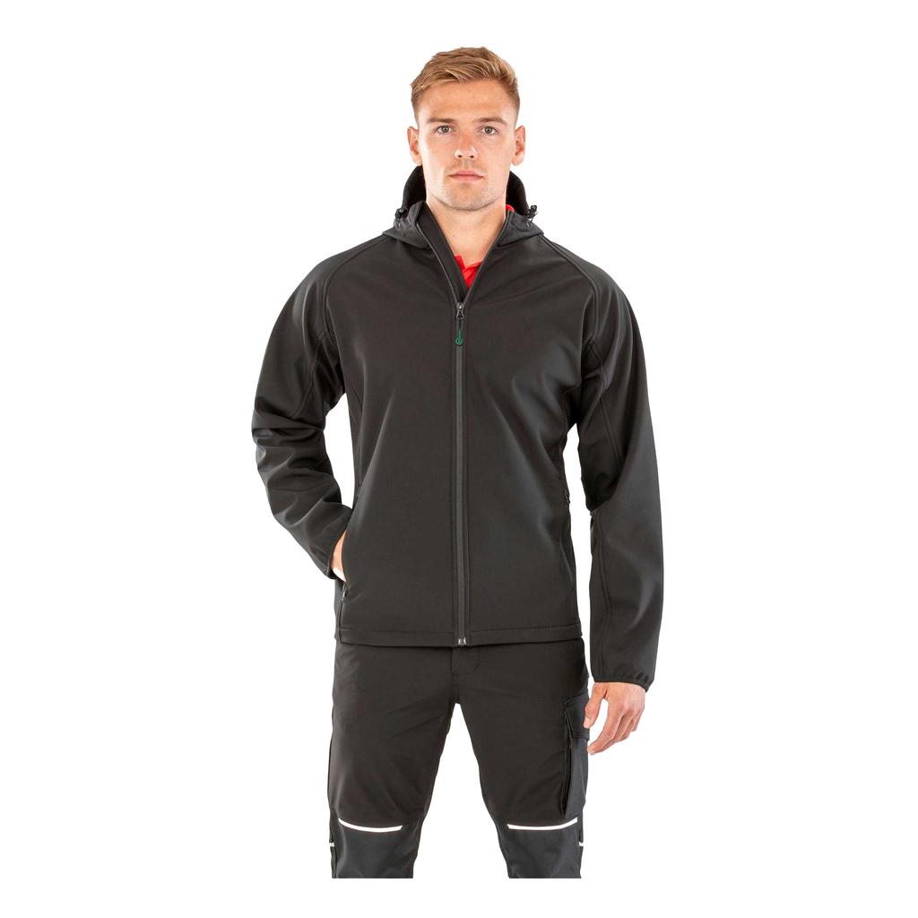 Result Recycled Mens 3 Layer Printable Soft Shell Jacket