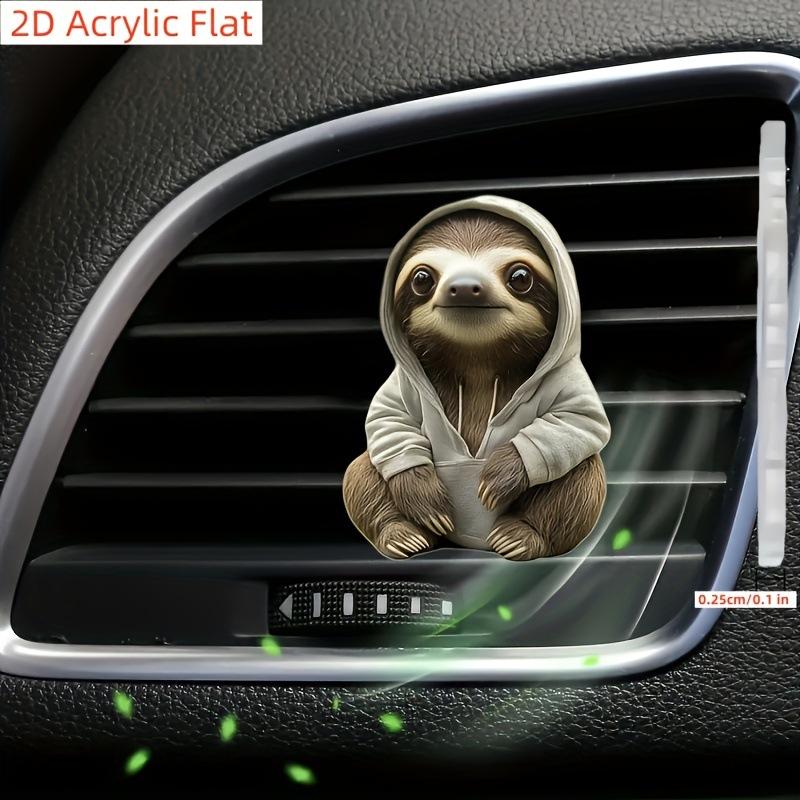 Car Outlet Vent Perfume Clips 2D Air Freshener Diffuser Conditioning Aromatherapy Perfume Clip Car Interior Decoration
