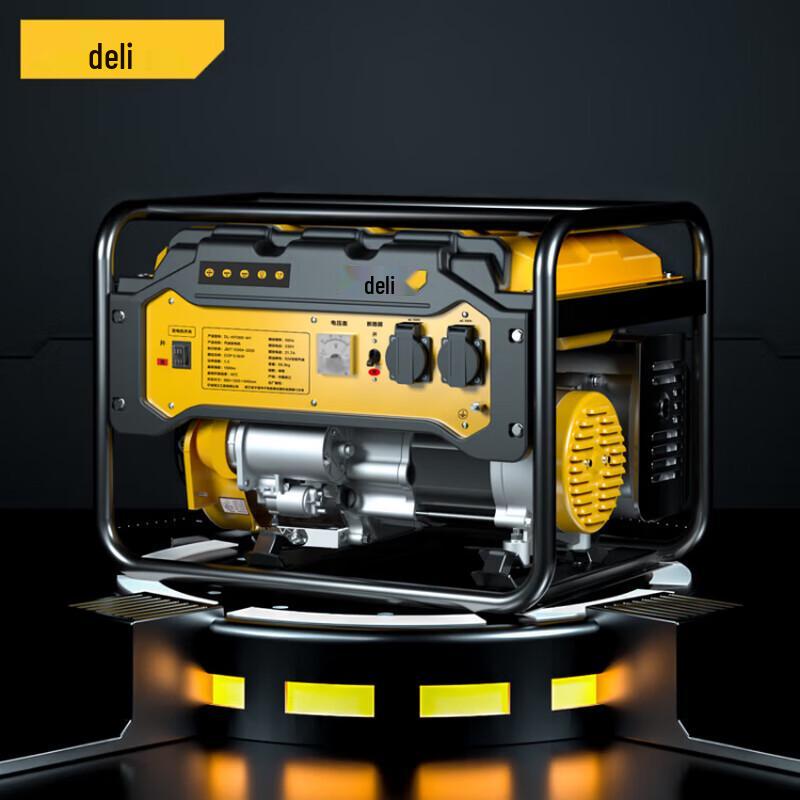 Deli DL-KFD36-W1 2.8KW Gasoline Generator CN plug (adapter included)