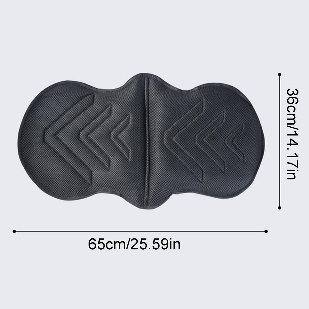 

Motorcycle Pads Two-Seater Dirt Cycle Seat Cushion For Motorcycle High Elasticity Moped Accessories Pillion Cover For Long чёрный