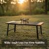Camping Table Sturdy Portable Stable for Backyard Gatherings