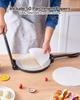 Tortilla Press 30cm Cast Iron Roti Maker and Tortilladora Heavy Duty, Ideal for Homemade Flatbreads Kitchen, Restaurant, Bakery, Quesadilla Pataconera