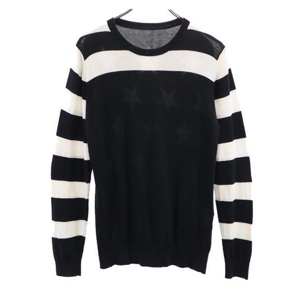 SOPHNET. Long sleeve sweater S Black series knit Men's Used