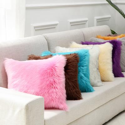 Hot Home Ins Nordic Imitation Wool Plush Sofa Pillow Case Pillow Case