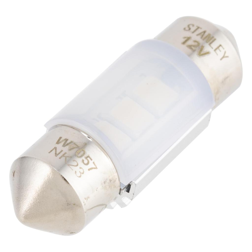 Stanley Electric LED Standard LED Part Number SL072 (STANLEY) Bulb, T10x31, 12V,
