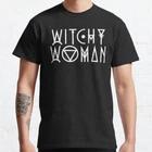 Witchy Woman Vintage Gift Retro Classic T-Shirt S-3XL