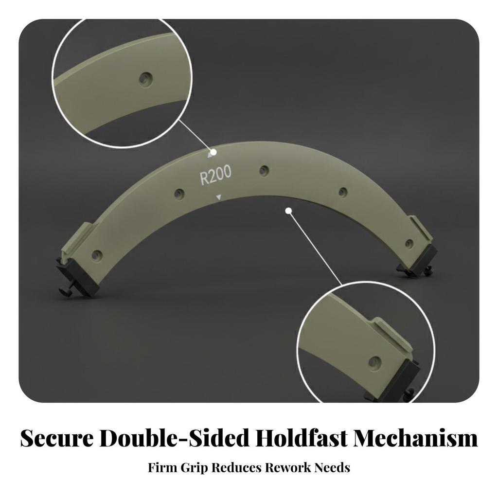 Woodworking Curved Template Tool Heavy-Duty for Cabinet Makers