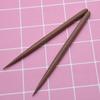 Ultra-Light Walnut Wood Knitting Needles with Clay Details for Wrinkle-Free Figure Clothes