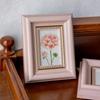 2PCS Rustic Antique Picture Frames Square Photo Storage Frame Small Frame Display Holders  Office