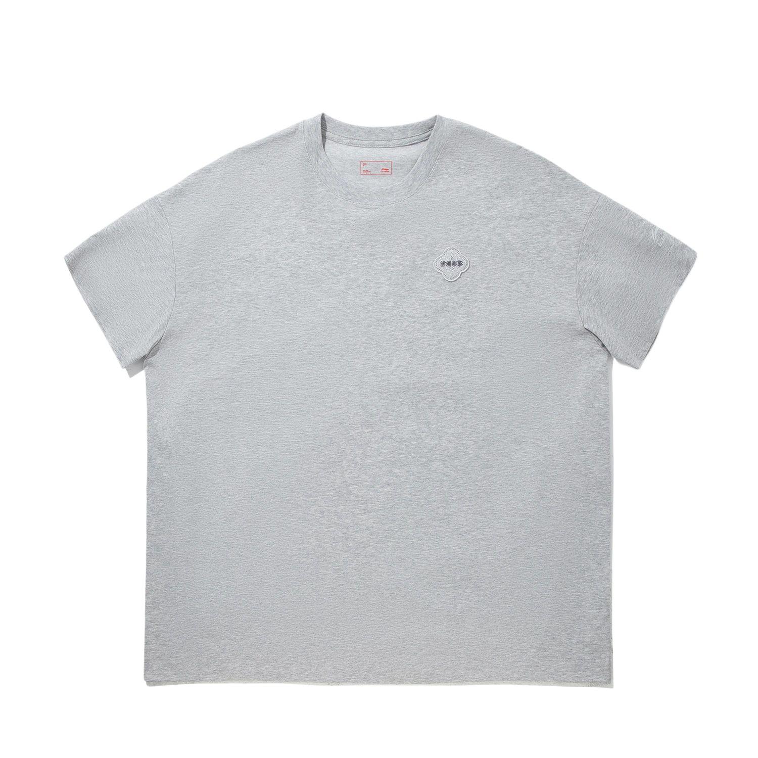

Li-Ning Solid Color Simple Casual Versatile Short Sleeve T-Shirt Women tops AHSVA00-3 S