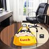 1pc Lucky Crayon Shin-chan Office Round Area Rug, Under Office Chairs Bedroom Living Room Home Decor  a1022212