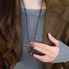 Gold Plated Irregular Geometric Adjustable Necklace - Light Luxury High-End Fashion Accessory