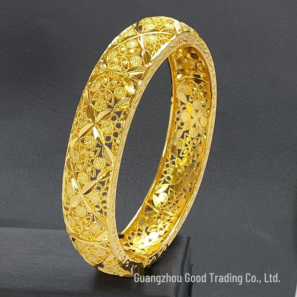 Bracelet de mariée Bollywood plaqué or 24 carats: Bijoux de mariée pour femmes