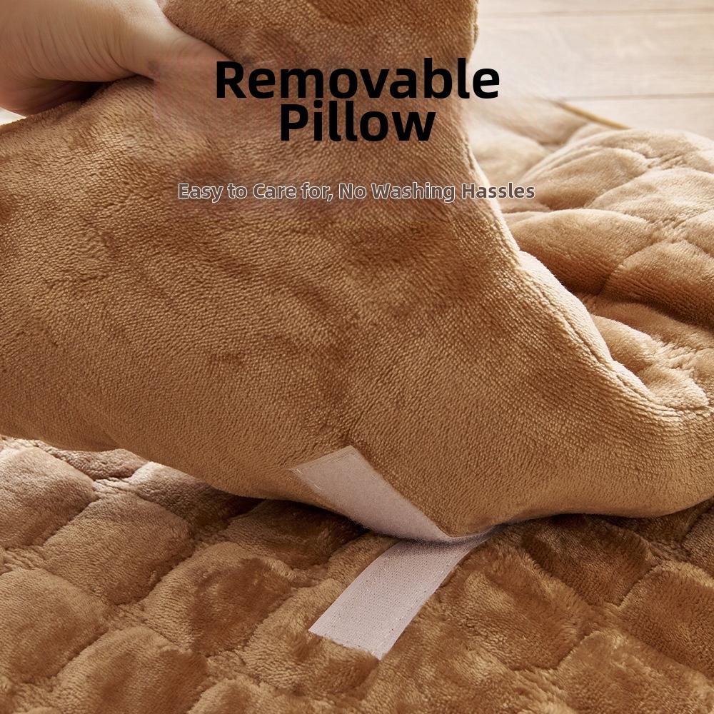 Warm Pet Sofa Bed Thicken Cat Sleeping Nest Anti Scratch Flannel Pet Sleeping Mat for Kitten Puppy