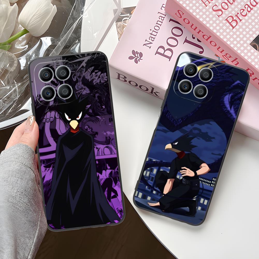 MHA Tokoyami Mobile Phone Case for Honor 90 80 70 60 50 30 20 10 9 8 7 Pro S SE Lite 5G Colorful Printing Cover Cover Luxury