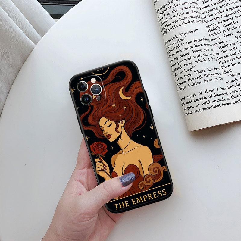 Hexe Divination Tarot Mond Neu Hochwertige Handyhülle für Xiaomi Poco M4 M5 M6 M7 X3 X6 X7 Pro