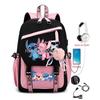 Peripheral Fashion Backpack Middle School Student Elementary School Bag Cartoon Fashion Backpack