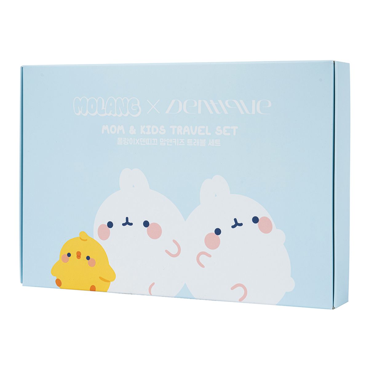 Molang x Dentique Mom & Kids (Portable Travel Toothbrush and Toothpaste Set)