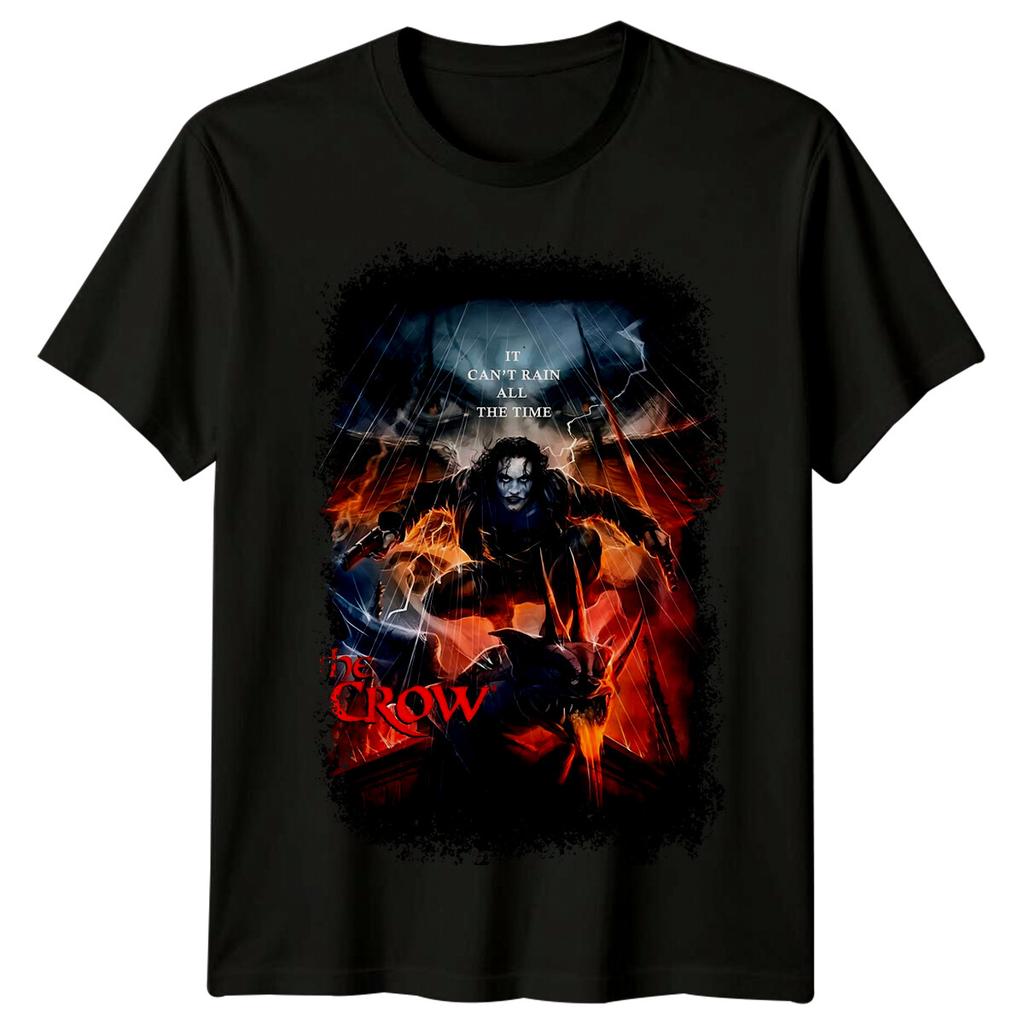 The Crow 1994 Movie Poster Inspired Tshirt Retro 80s Tee