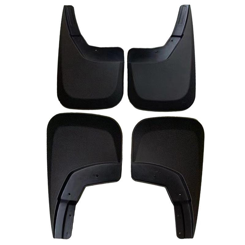 Car Mud Flaps PP Black Car Mud Flaps Suitable for Chevrolet Silverado 2014-2018