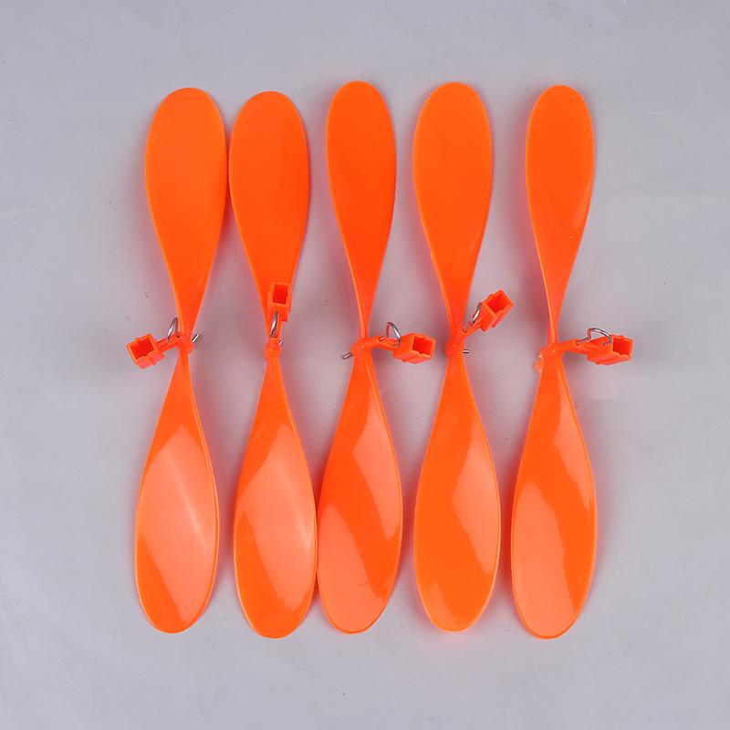 

10Pcs 180Mm Rubber Band Powered Propeller For Model Aircraft Propeller Supply Student Airplane Spinner one size