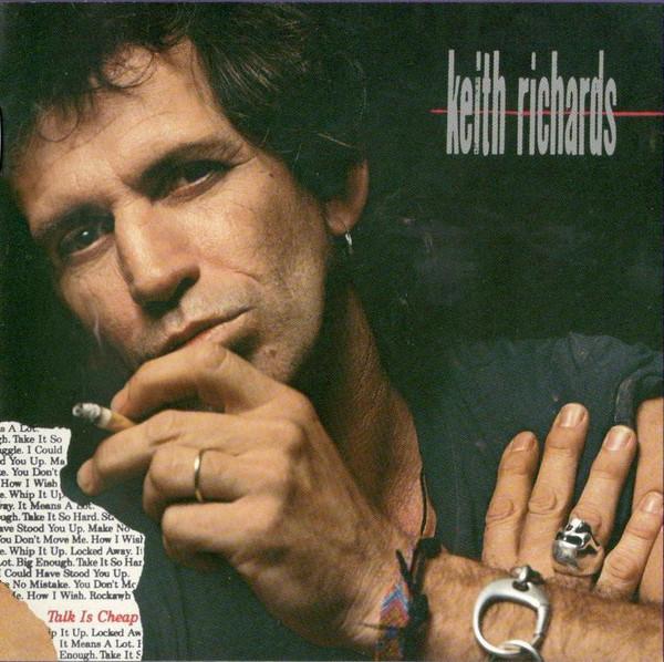 CD KEITH RICHARDS - Talk Is Cheap CDV2554,0777786 Virgin 1988 Europe Rock Used