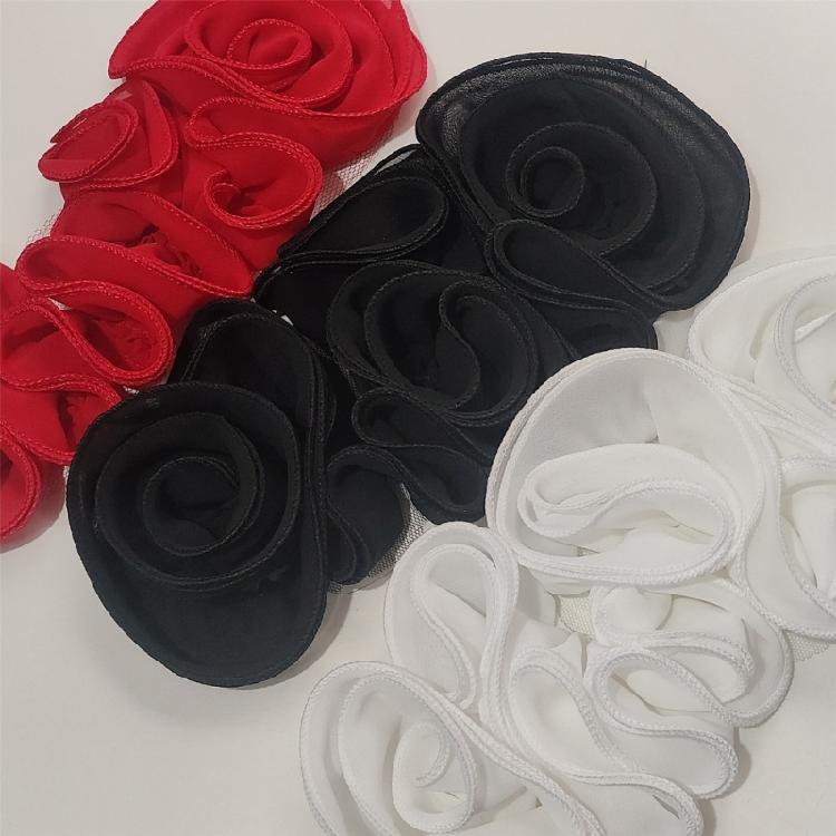 Large Rose Flower Brooches Light Weight Flower Brooch Ceremony Clothes Accessory for Women and Students