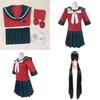 Authentic Danganronpa Harukawa Maki School Uniform Cosplay Costume Jacket Skirt Set Outfit For Women