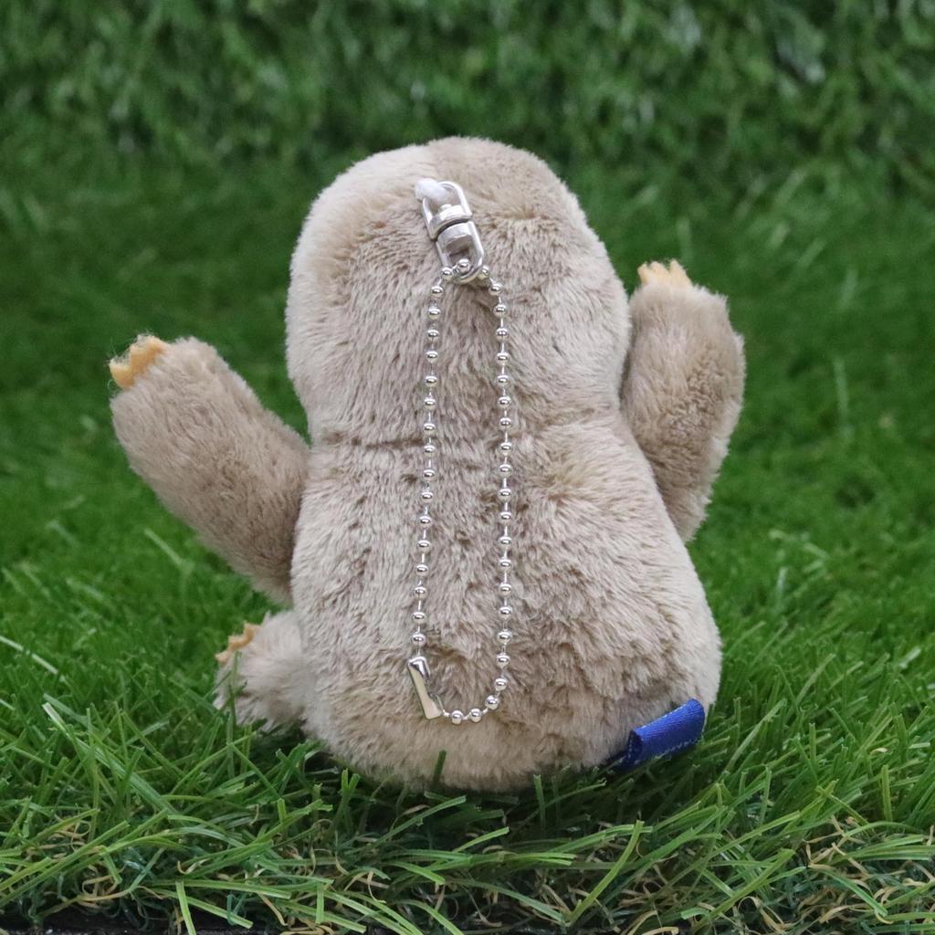 Takeoff Intimidating Zoo Plush Sloth with Arms Raised in a Threatening Pose, Includes Ball Chain