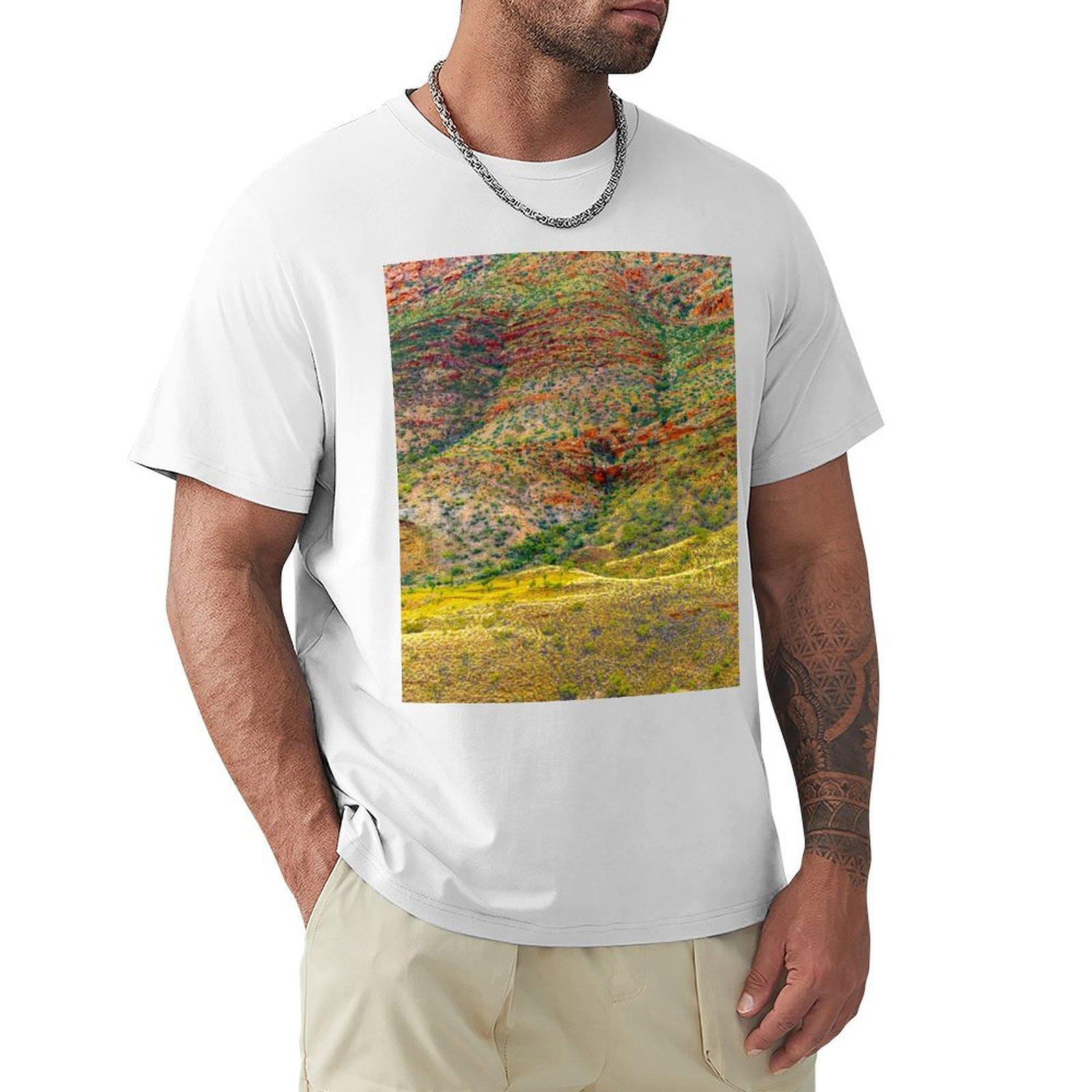 Outback Australia TShirt blue lock Funny tshirts black tshirts for men S