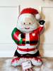 1pc Standing Santa Claus Foil Balloon, Christmas Decoration, Christmas Theme Party, Theme Holiday Party, New Year Party Family