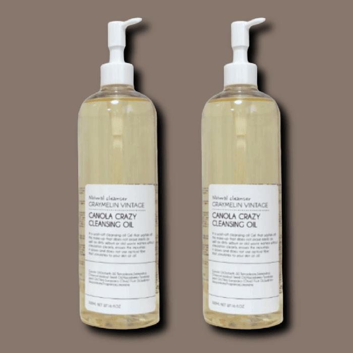 Graymelin Canola Crazy Cleansing Oil 500ml x 2 (43477003)