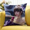 Rosy zhao lu si   Various Sizes Square Pillow Case For Car Home Bedchamber Decor