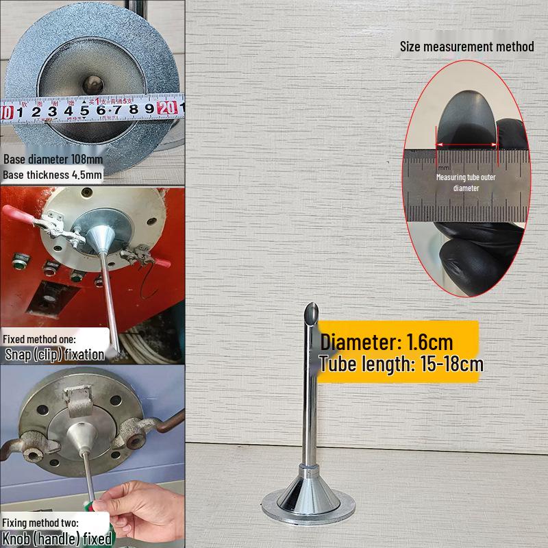 Cotton Filling Machine Accessories: Filling Tube, Small Down Nozzle, Horn, Switch, Air Nozzle, Filling Head.