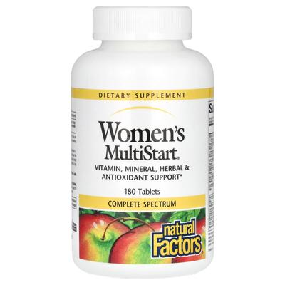 Natural Factors, MultiStart® για Γυναίκες, 180 Δισκία