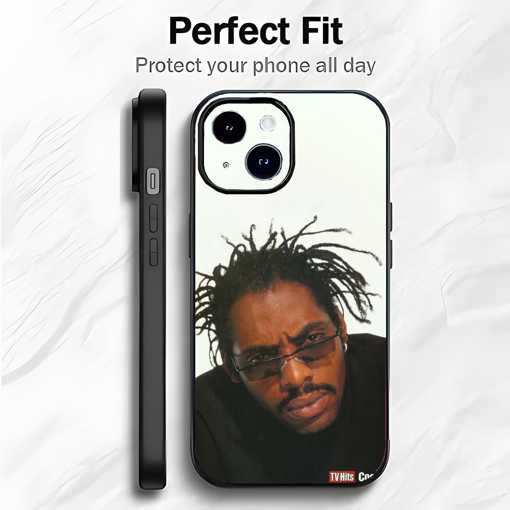 Handsome Cool Rapper C-Coolio Phone Case Phone Case Soft Packaging Lightweight For iPhone17 16 15 14 13ProMax