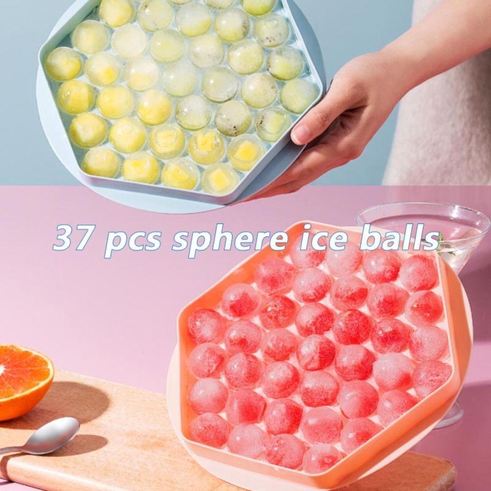 Lollipop Making Ice Cube Maker Mould 37 Grid Ice Cube Tray Mold Hockey Ice Making Mold  Kitchen